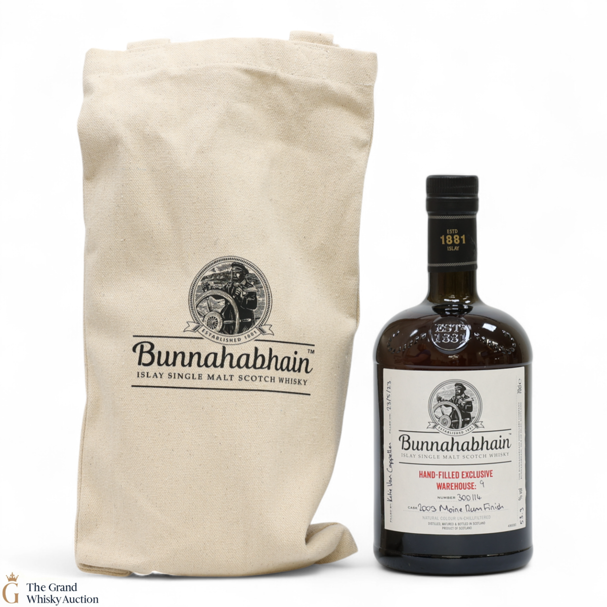 Bunnahabhain - 2003 Moine Rum Finish - Hand Fill 2023