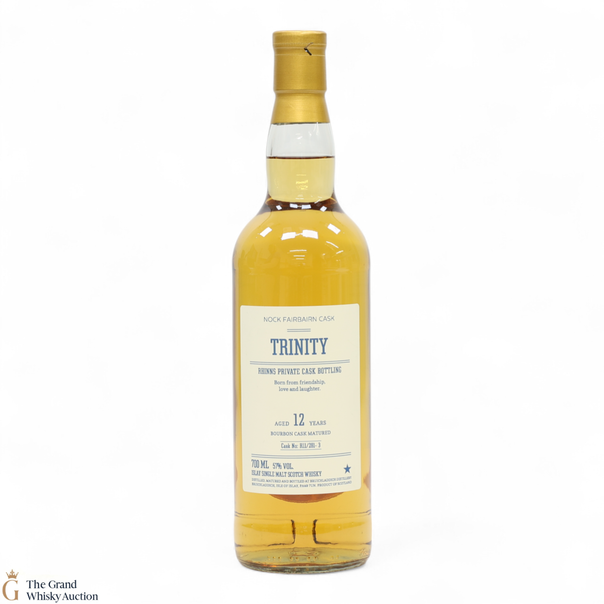 Bruichladdich - 12 Year Old 2011 - Rhinns Private Cask #R11/281-3 - Trinity