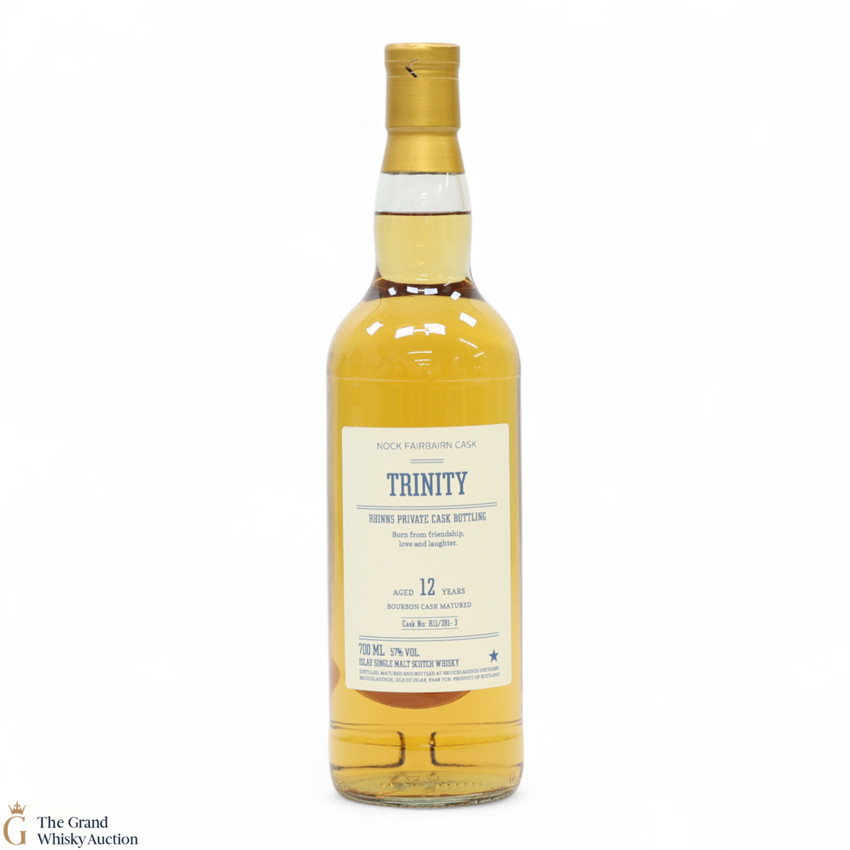 Bruichladdich - 12 Year Old 2011 - Rhinns Private Cask #R11/281-3 - Trinity