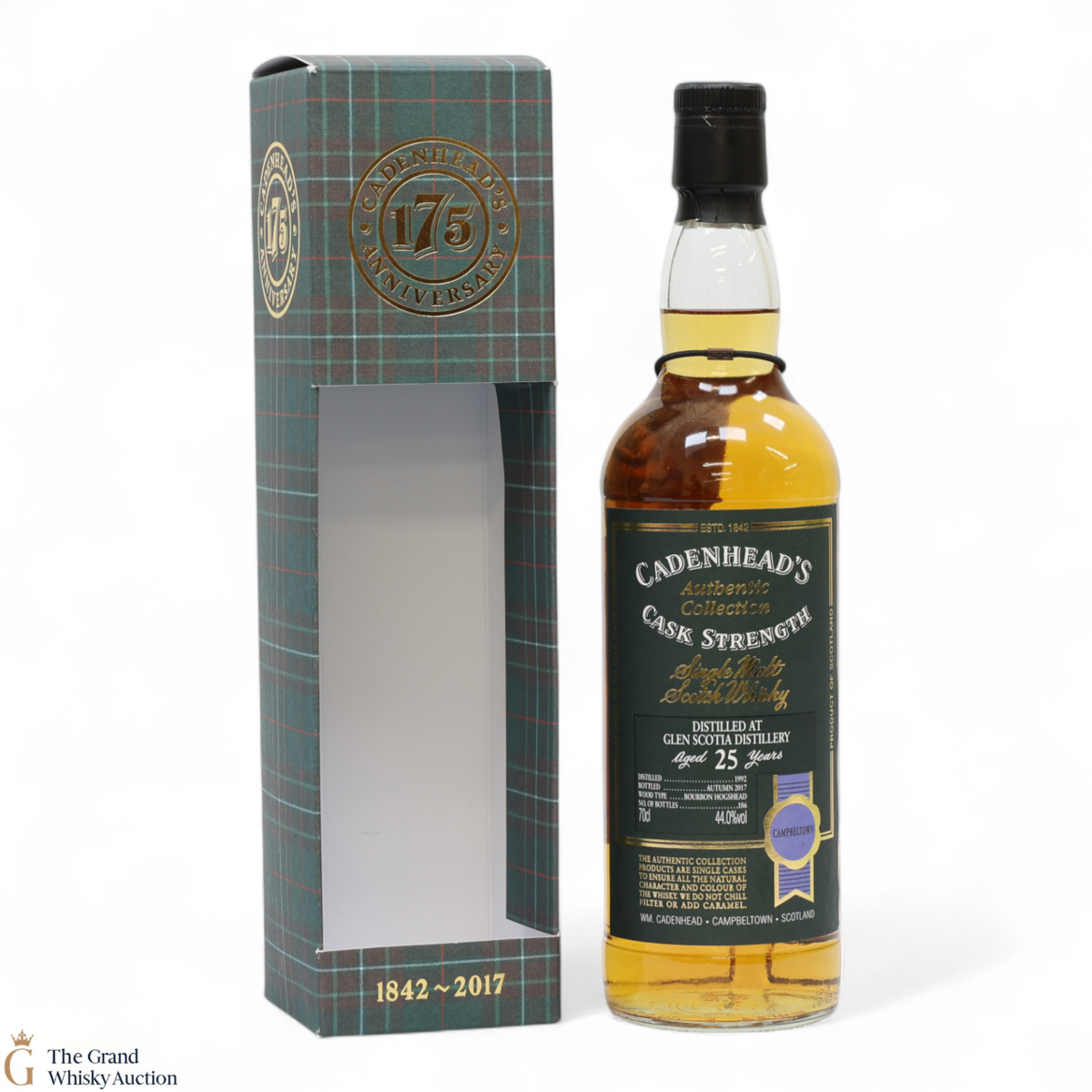 Glen Scotia - 25 Year Old 1992 - Cadenhead's Authentic Collection