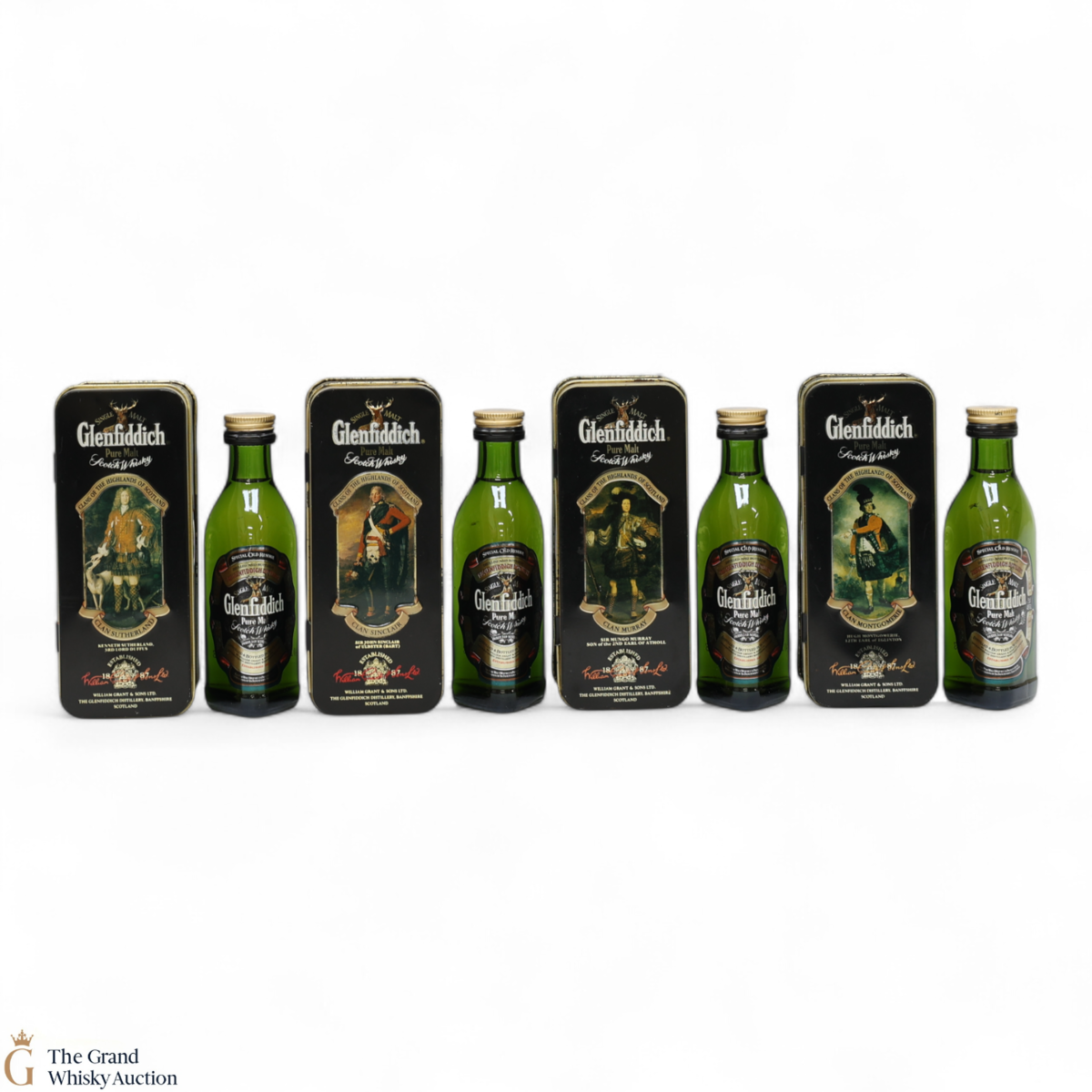 Glenfiddich - Clans of the Highlands (4 x 5cl)