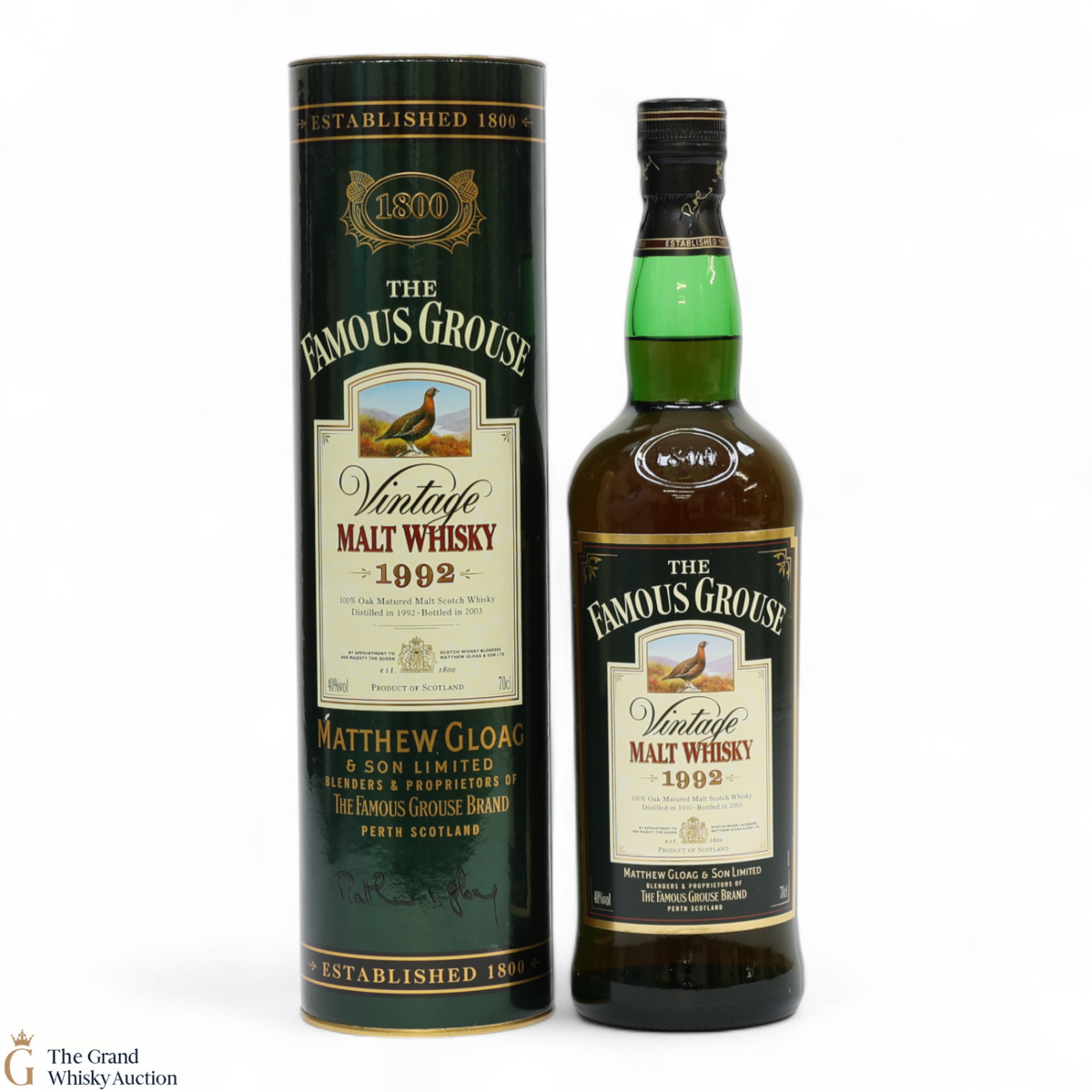 Famous Grouse - 1992 Vintage Matthew Gloag