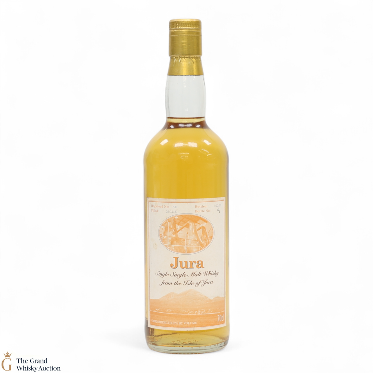Jura - 12 Year Old 1987 - Private Hogshead #539