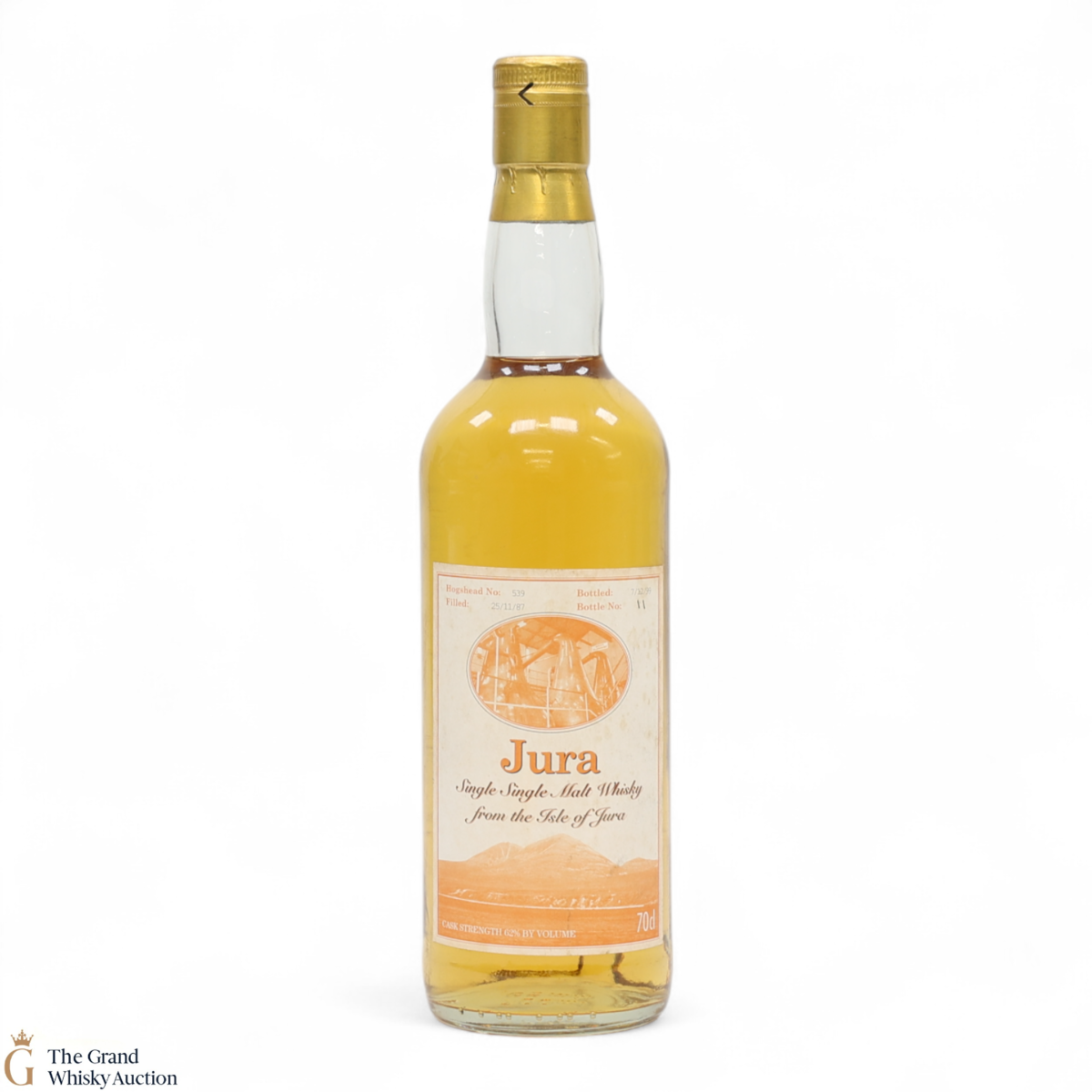Jura - 12 Year Old 1987 - Private Hogshead #539