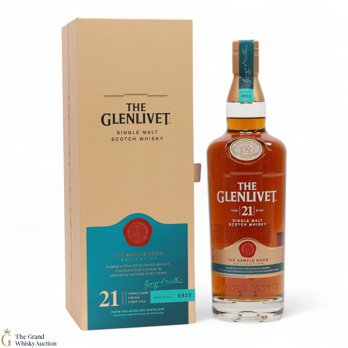 Glenlivet - 21 Year Old - Triple Cask Finish - The Sample Room Collection (75cl)