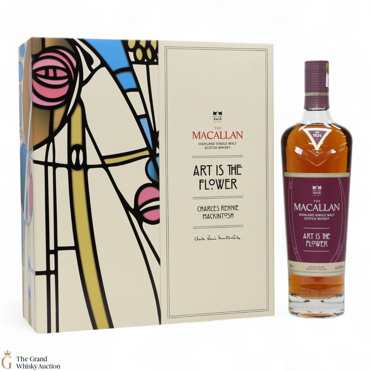 Macallan x Charles Rennie Mackintosh - Art is the Flower