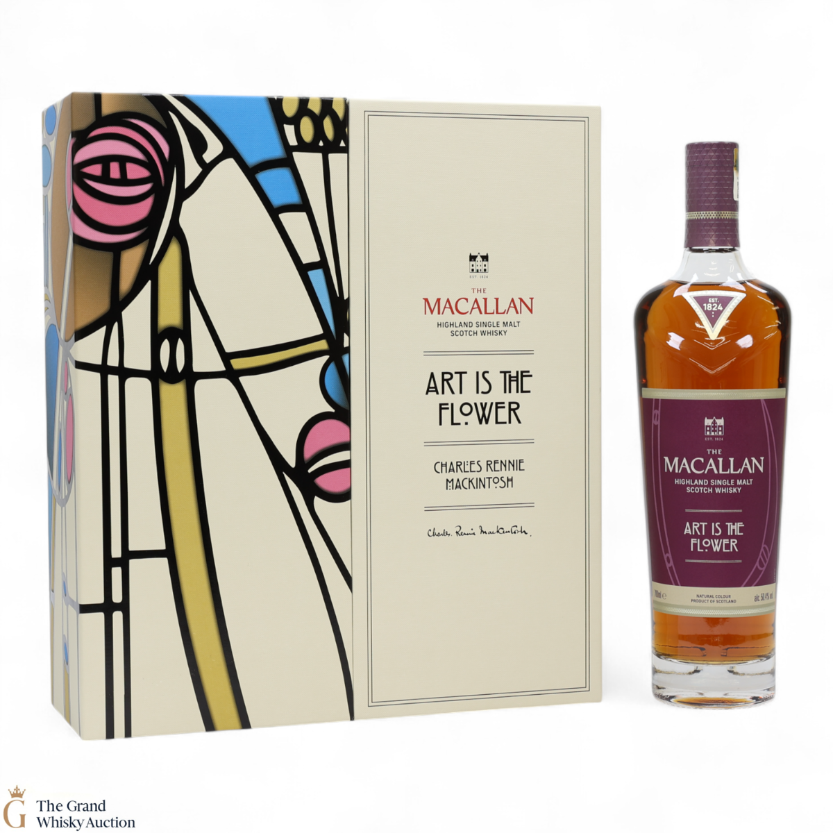 Macallan x Charles Rennie Mackintosh - Art is the Flower