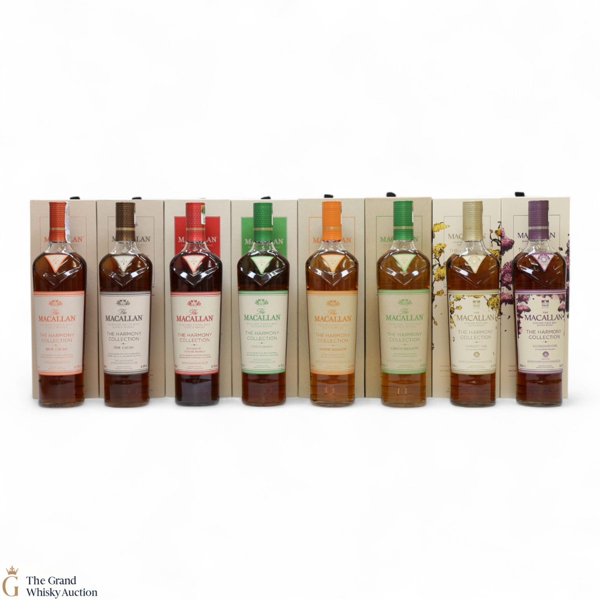 Macallan - The Harmony Collection - Harmony I, II, III & IV (8x70cl)