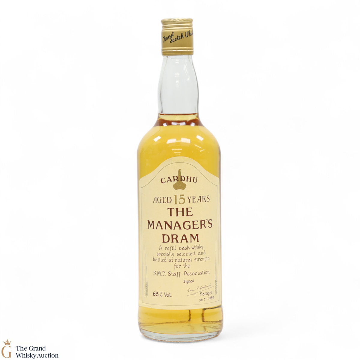 Cardhu - 15 Year Old -  Manager's Dram 1989 (75cl)
