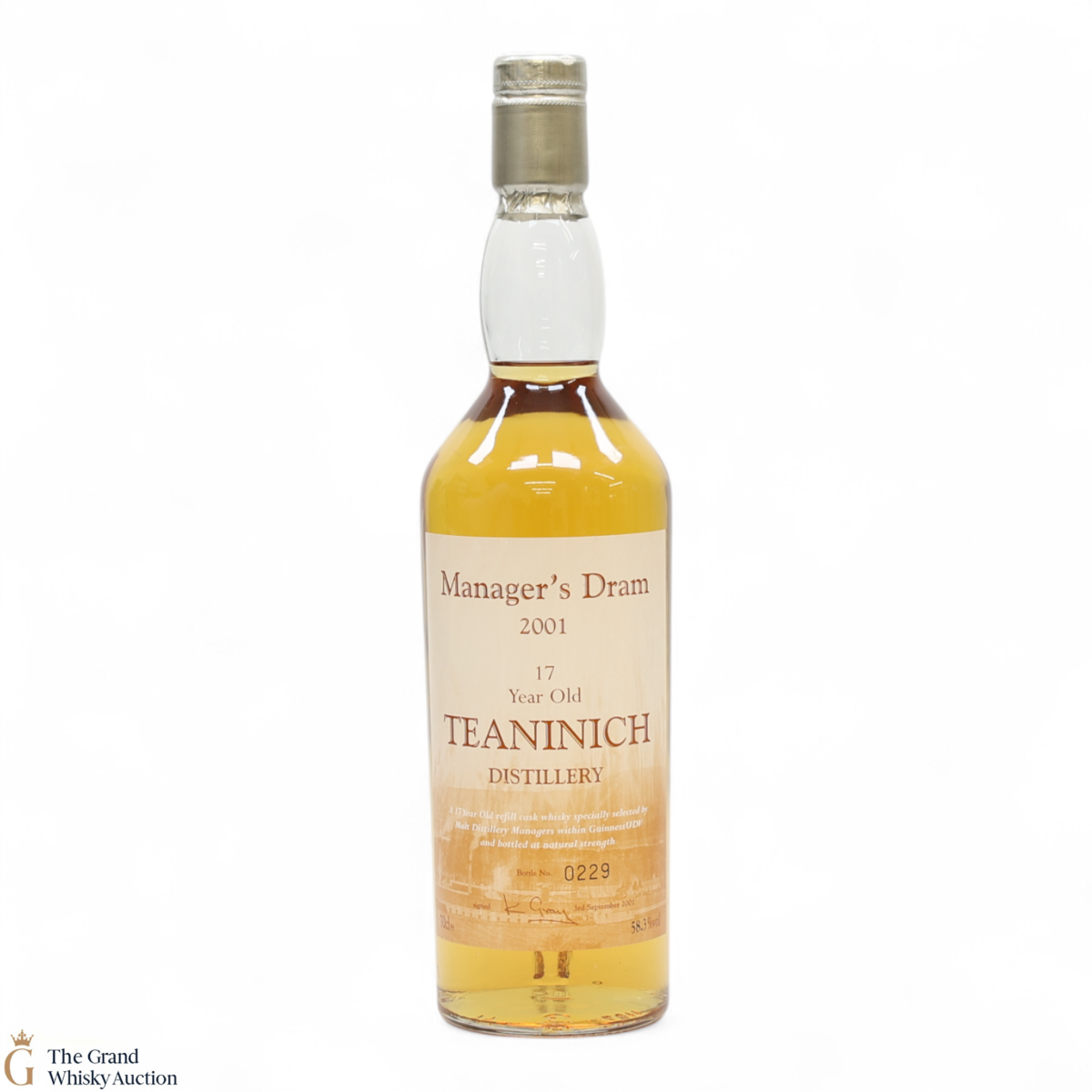 Teaninich - 17 Year Old - Manager's Dram 2001