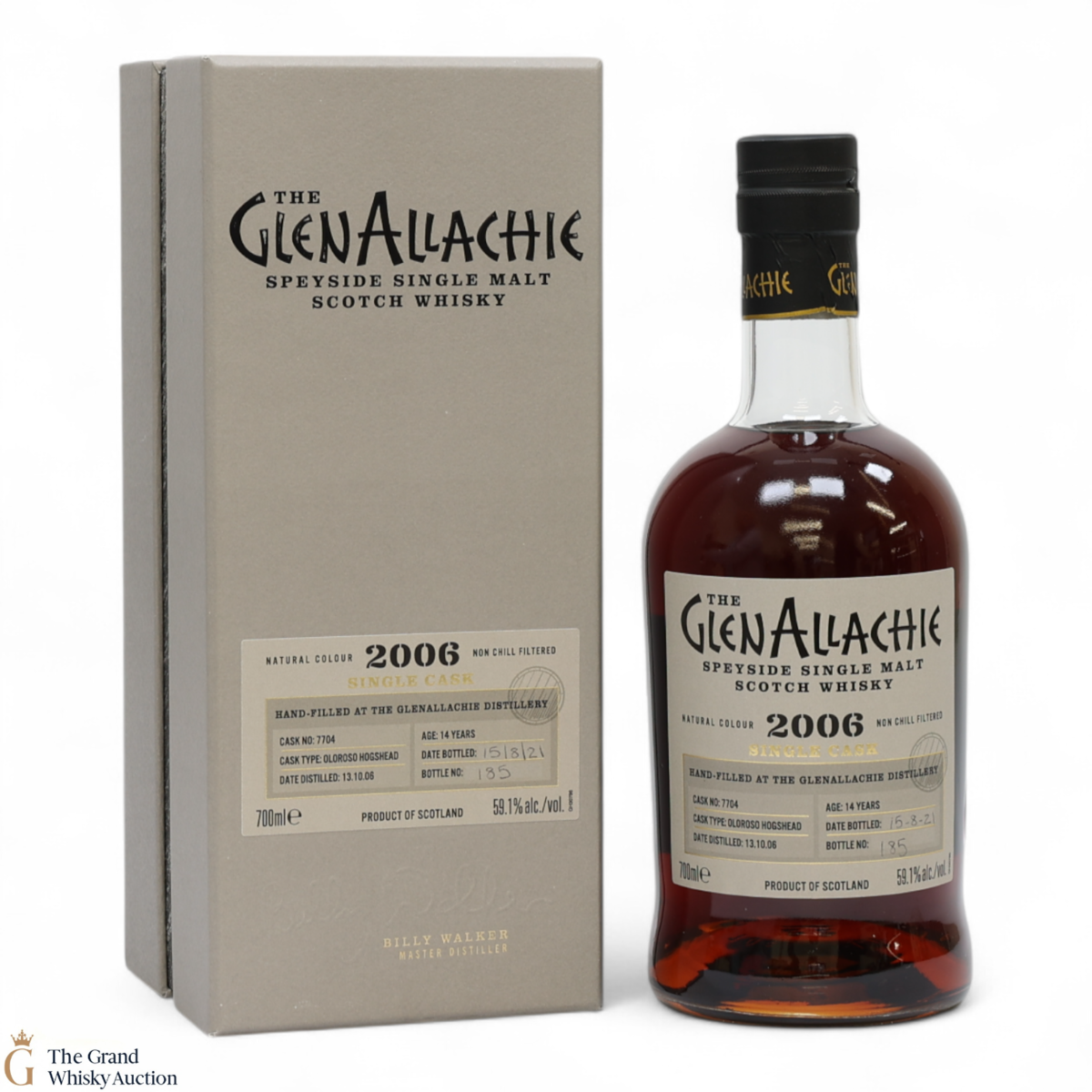 Glenallachie - 14 Year Old - #7704 Single Cask 2006