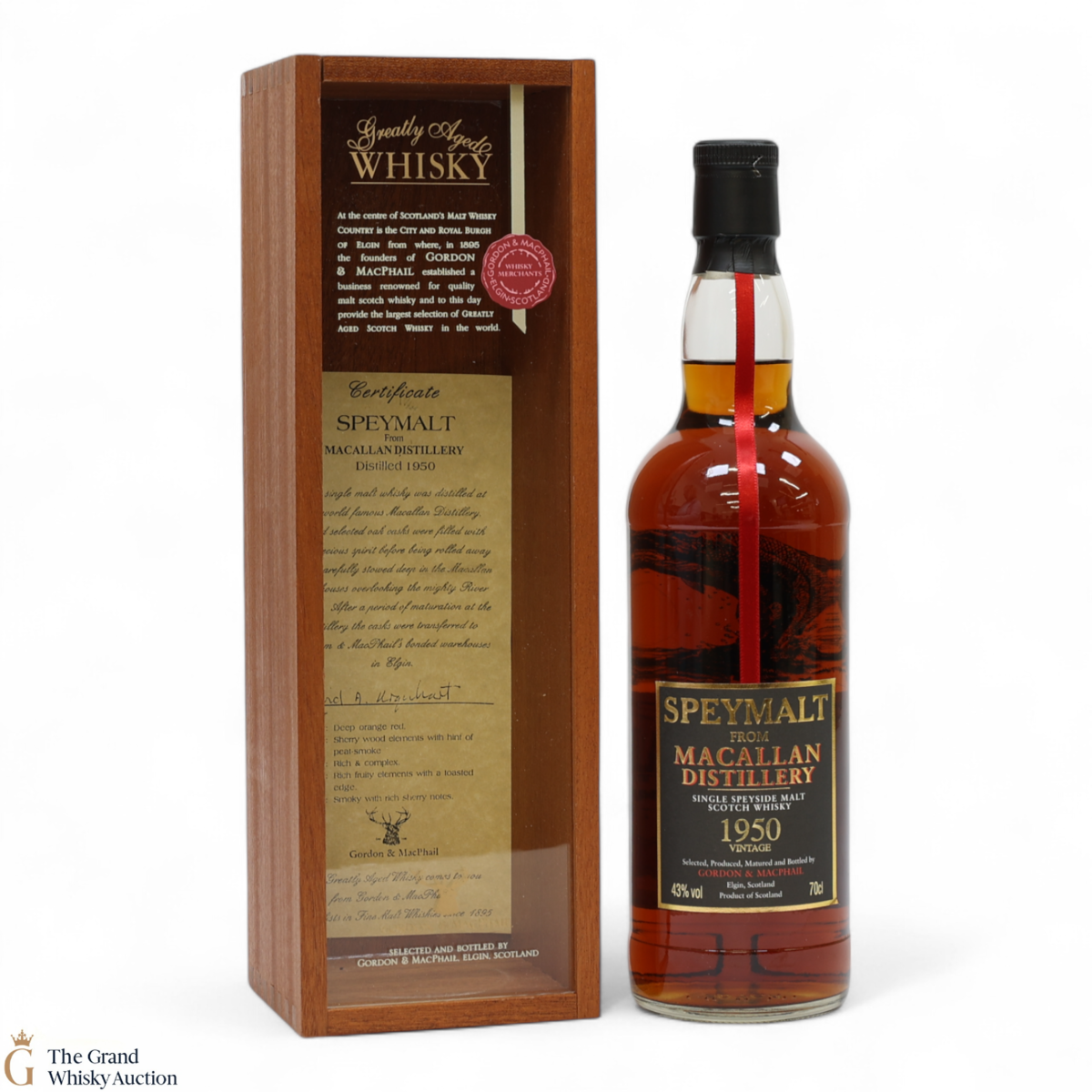 Macallan - Speymalt - 1950 Vintage Gordon & MacPhail
