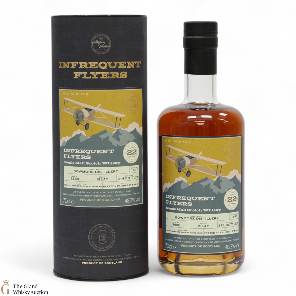 Bowmore - 22 Year Old 1997 - Infrequent Flyers #2688
