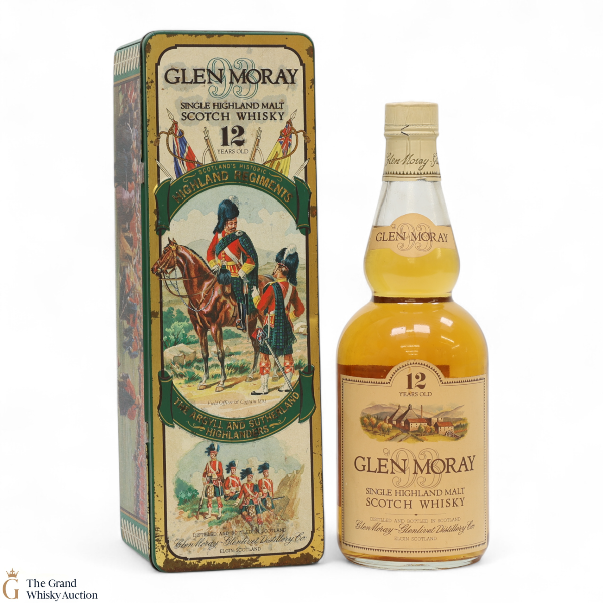 Glen Moray - 12 Year Old - Argyll and Sutherland Highlanders (75cl)