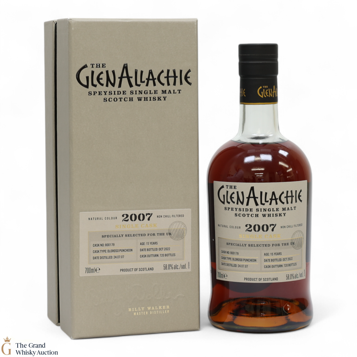 Glenallachie - 15 Year Old #800179 Single Oloroso Puncheon UK Exclusive