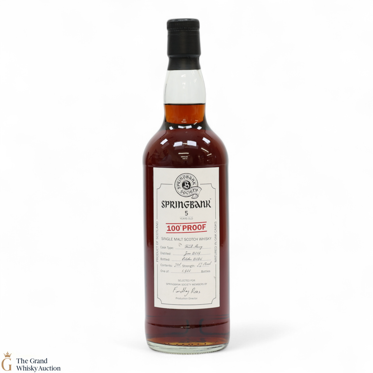 Springbank - 5 Year Old 2019 Fresh Sherry - Springbank Society