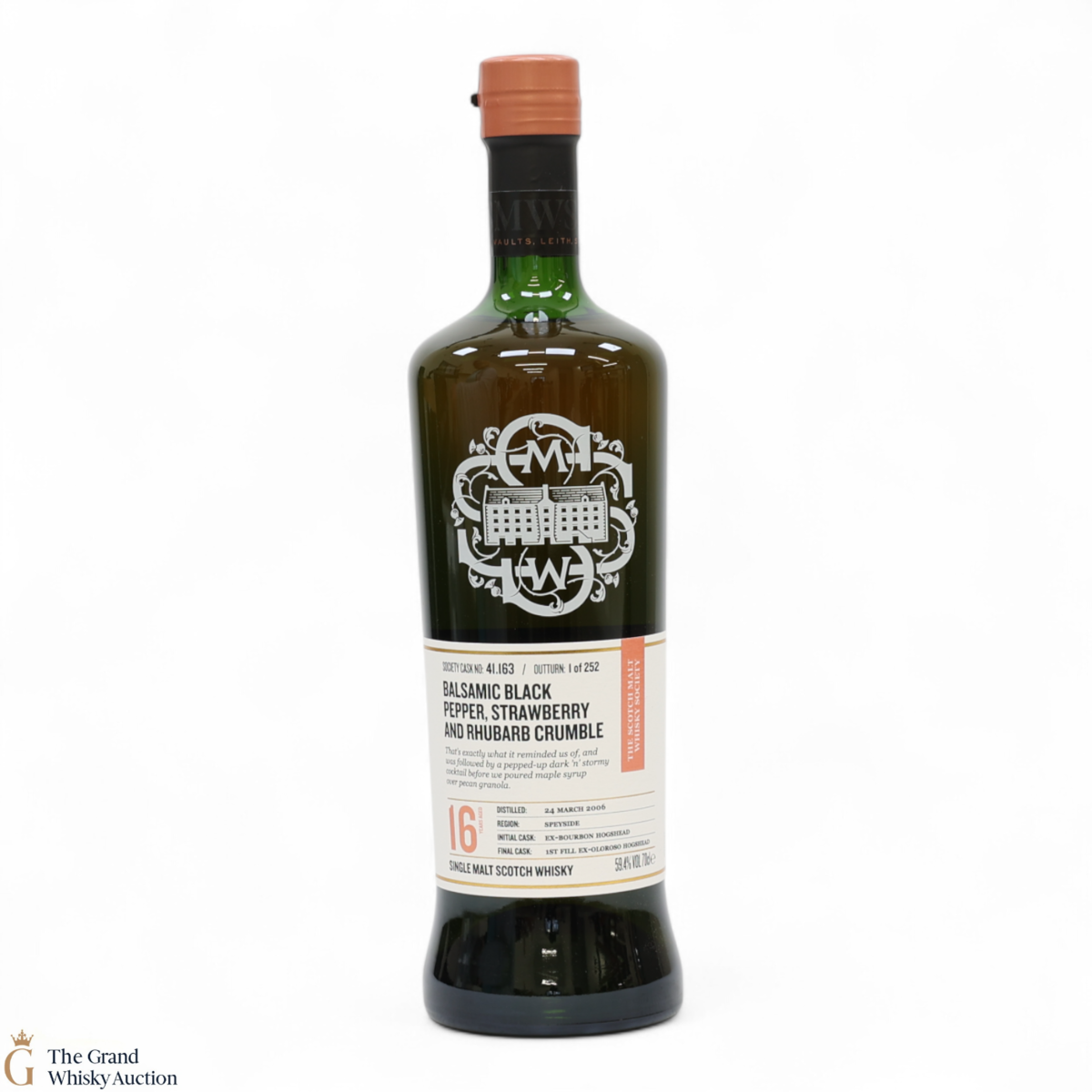 Dailuaine - 16 Year Old SMWS 41.163 - Balsamic Black Pepper, Strawberry And Rhubarb Crumble