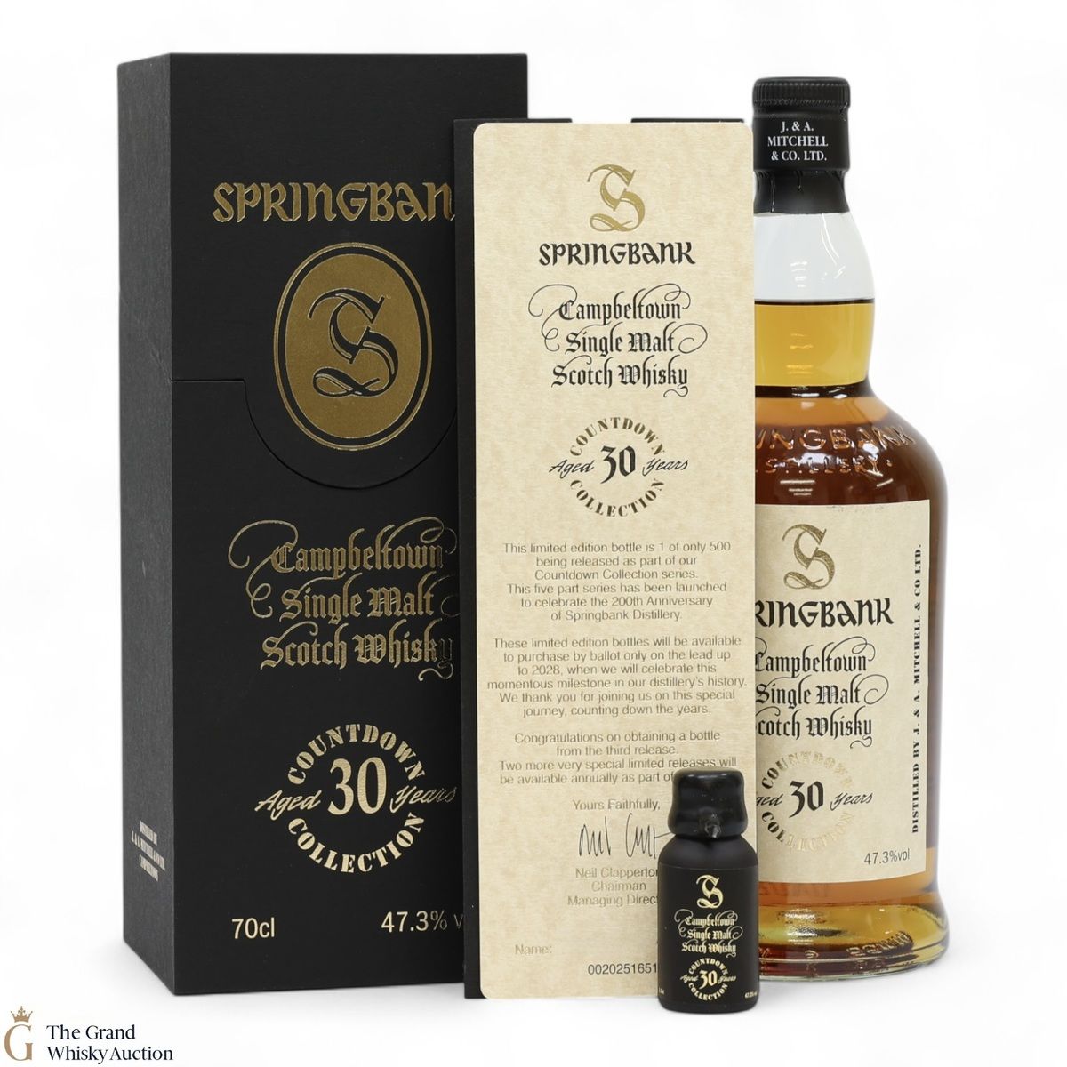 Springbank - 30 Year Old - Countdown Collection 2025 (1x70cl & 1x1.5cl)