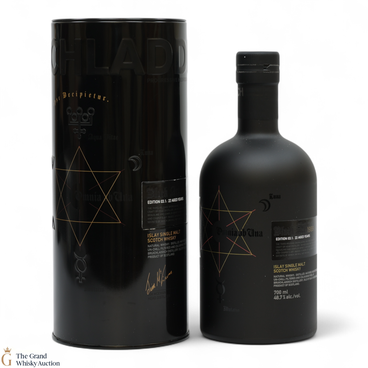 Bruichladdich - 22 Year Old - Black Art - Edition 3.1 1989
