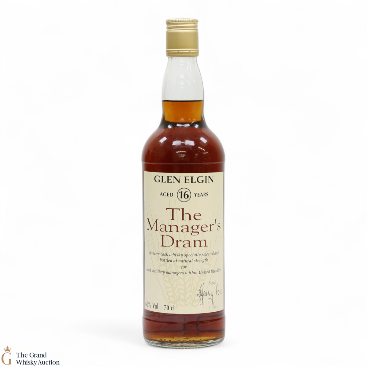 Glen Elgin - 16 Year Old 1993 - Manager's Dram