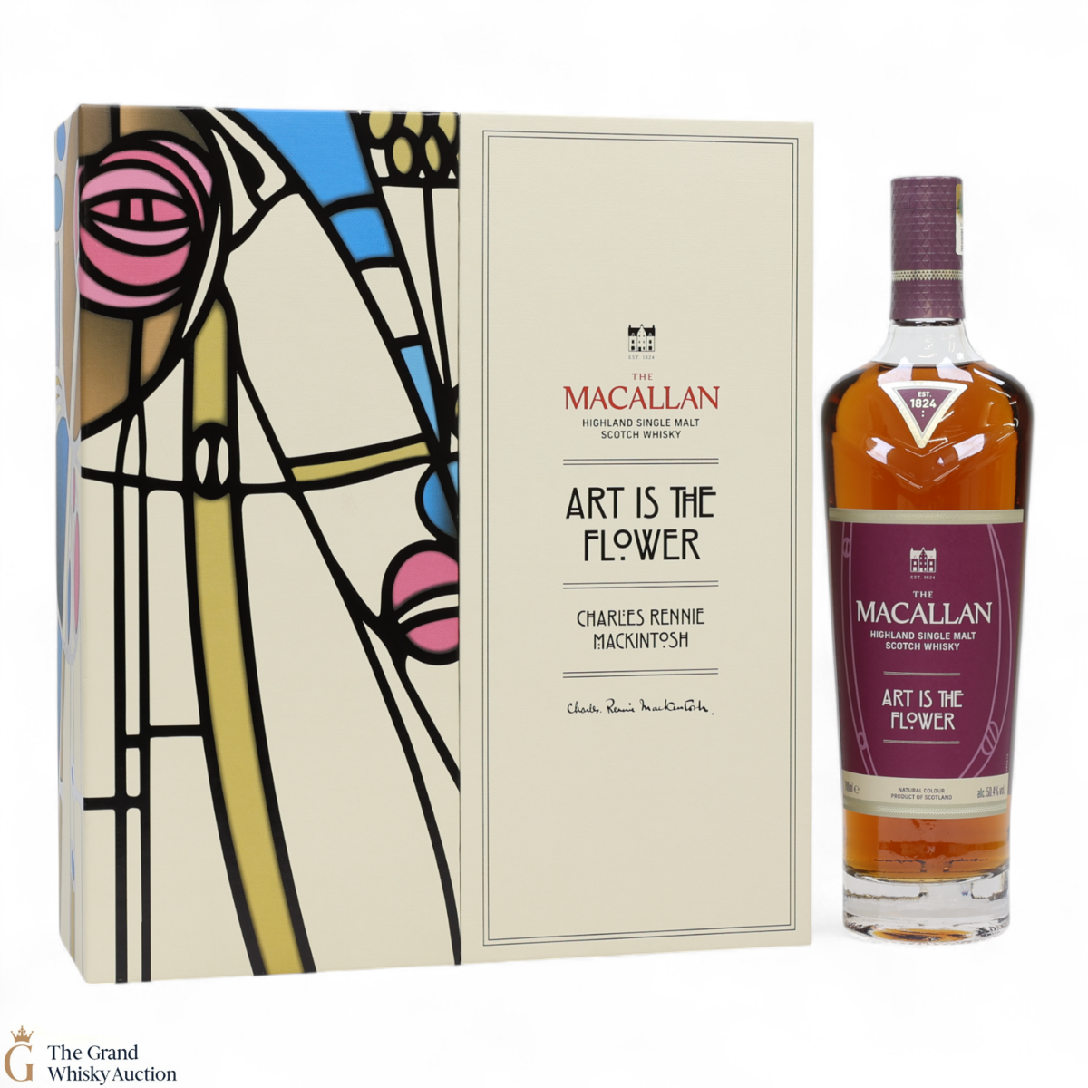 Macallan x Charles Rennie Mackintosh - Art is the Flower