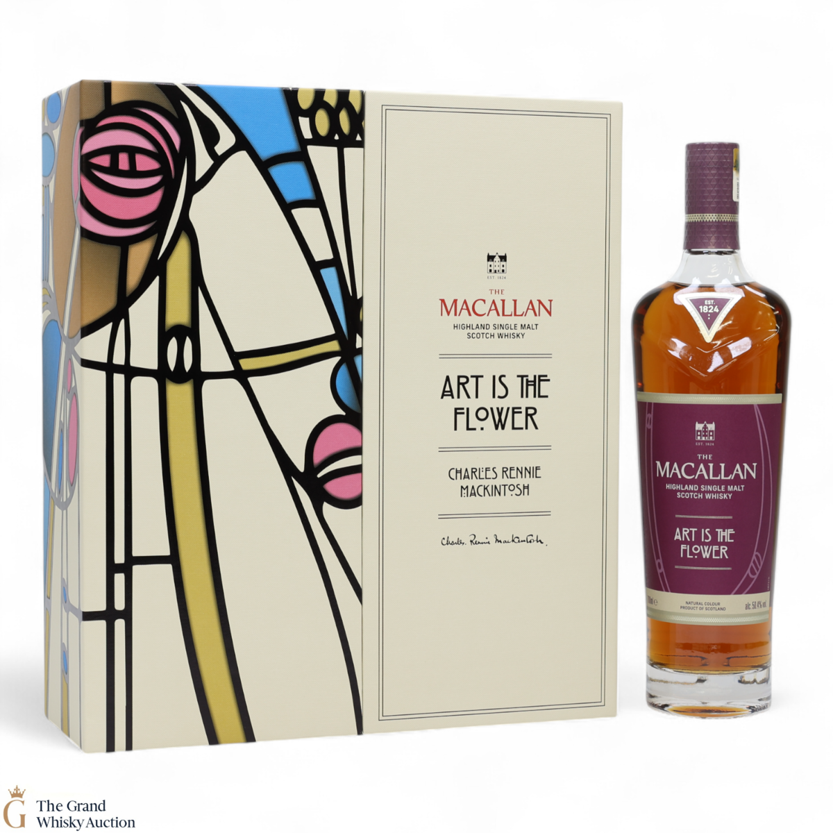 Macallan x Charles Rennie Mackintosh - Art is the Flower