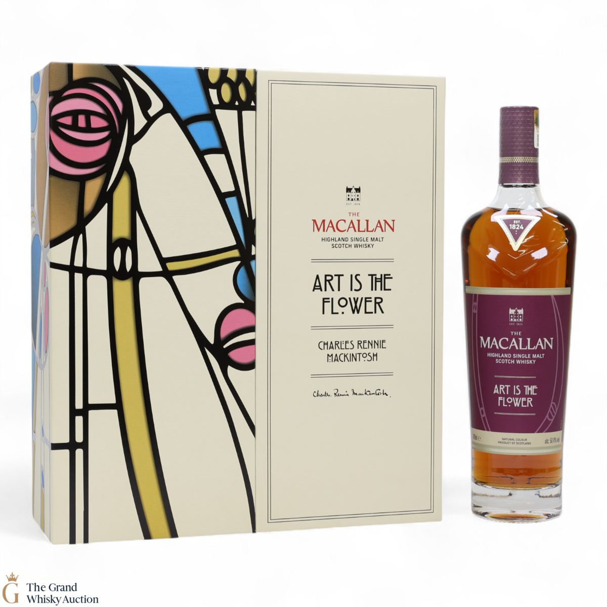 Macallan x Charles Rennie Mackintosh - Art is the Flower