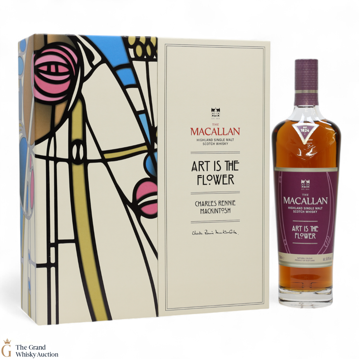 Macallan x Charles Rennie Mackintosh - Art is the Flower