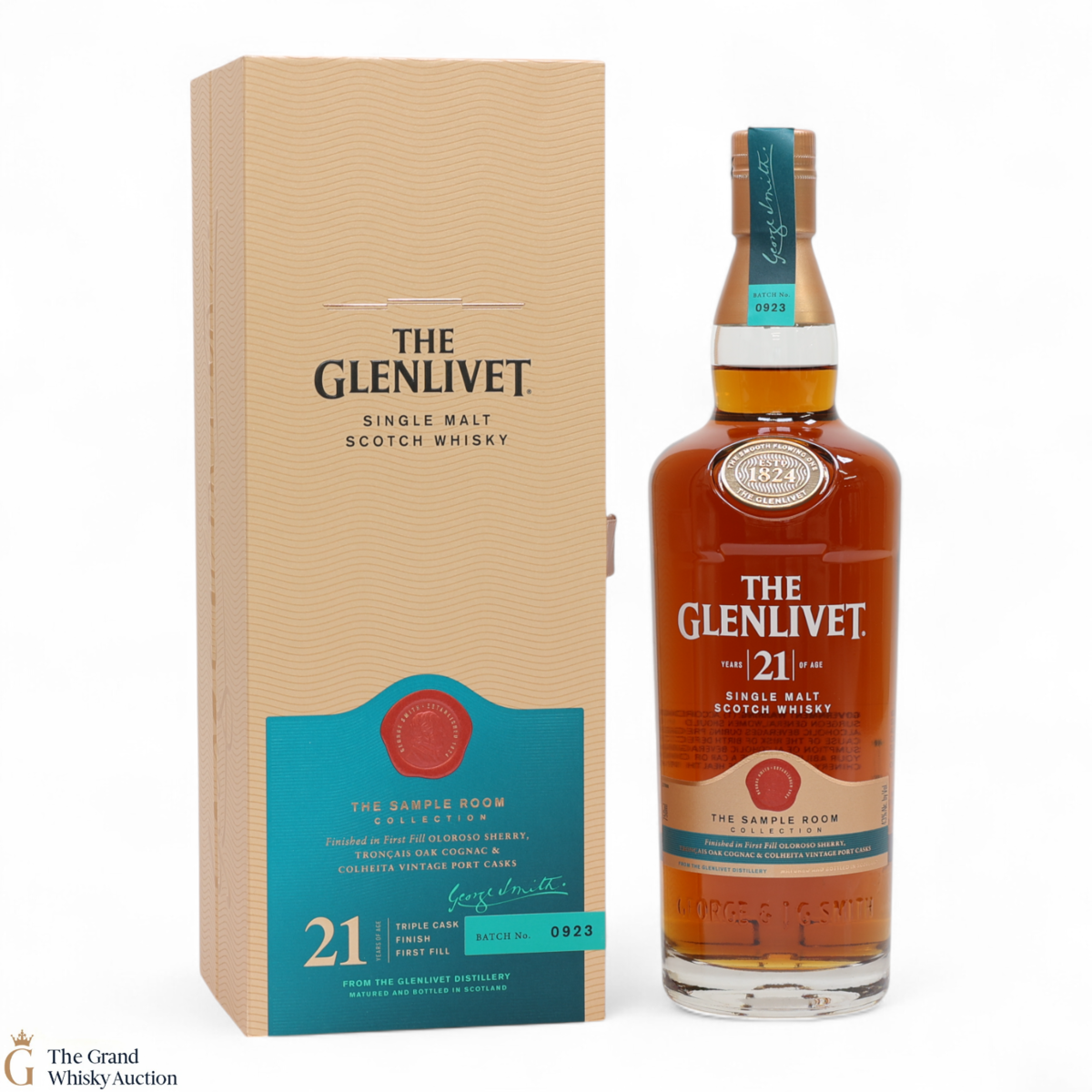 Glenlivet - 21 Year Old - Triple Cask Finish - The Sample Room Collection (75cl)