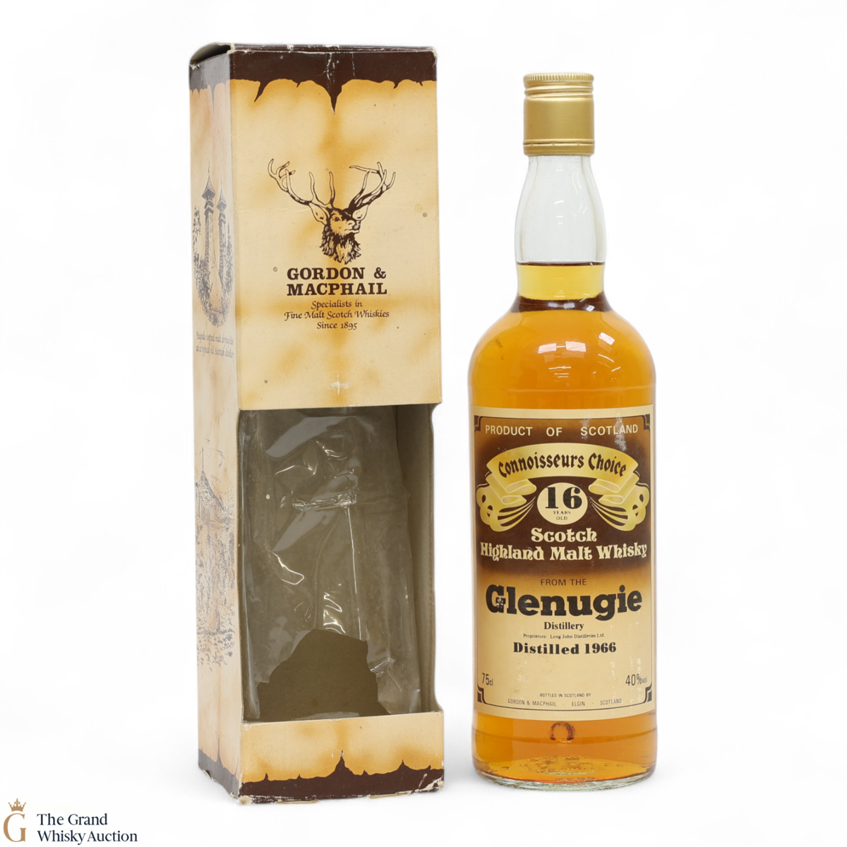 Glenugie - 16 Year Old 1966 - Gordon and MacPhail Connoisseurs Choice (75cl)