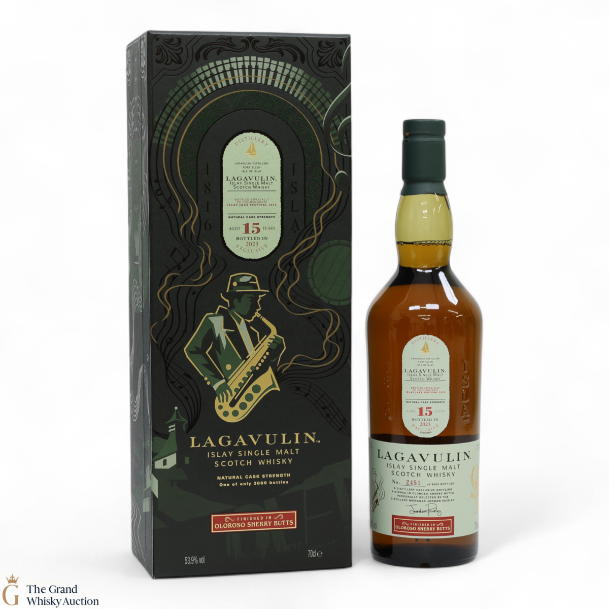 Lagavulin - 15 Year Old - Islay Jazz Festival 2023 - Oloroso Finish