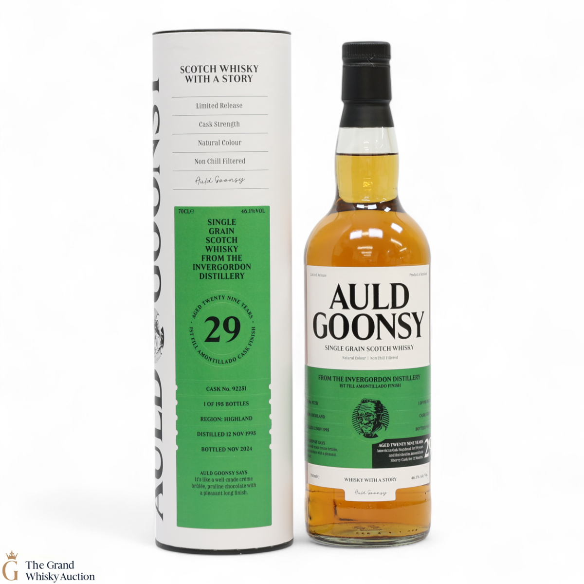 Invergordon - 29 Year Old 1995 #92251 - Auld Goonsy's Malt