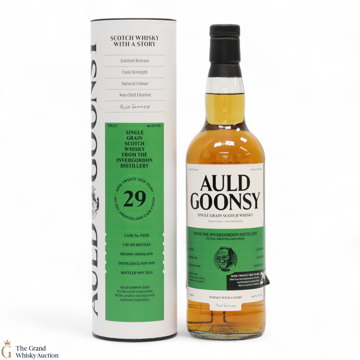 Invergordon - 29 Year Old 1995 #92251 - Auld Goonsy's Malt