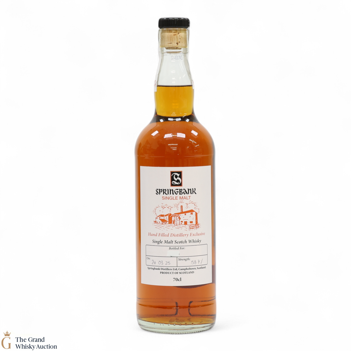 Springbank - Hand Filled Distillery Exclusive 2025 58.7%