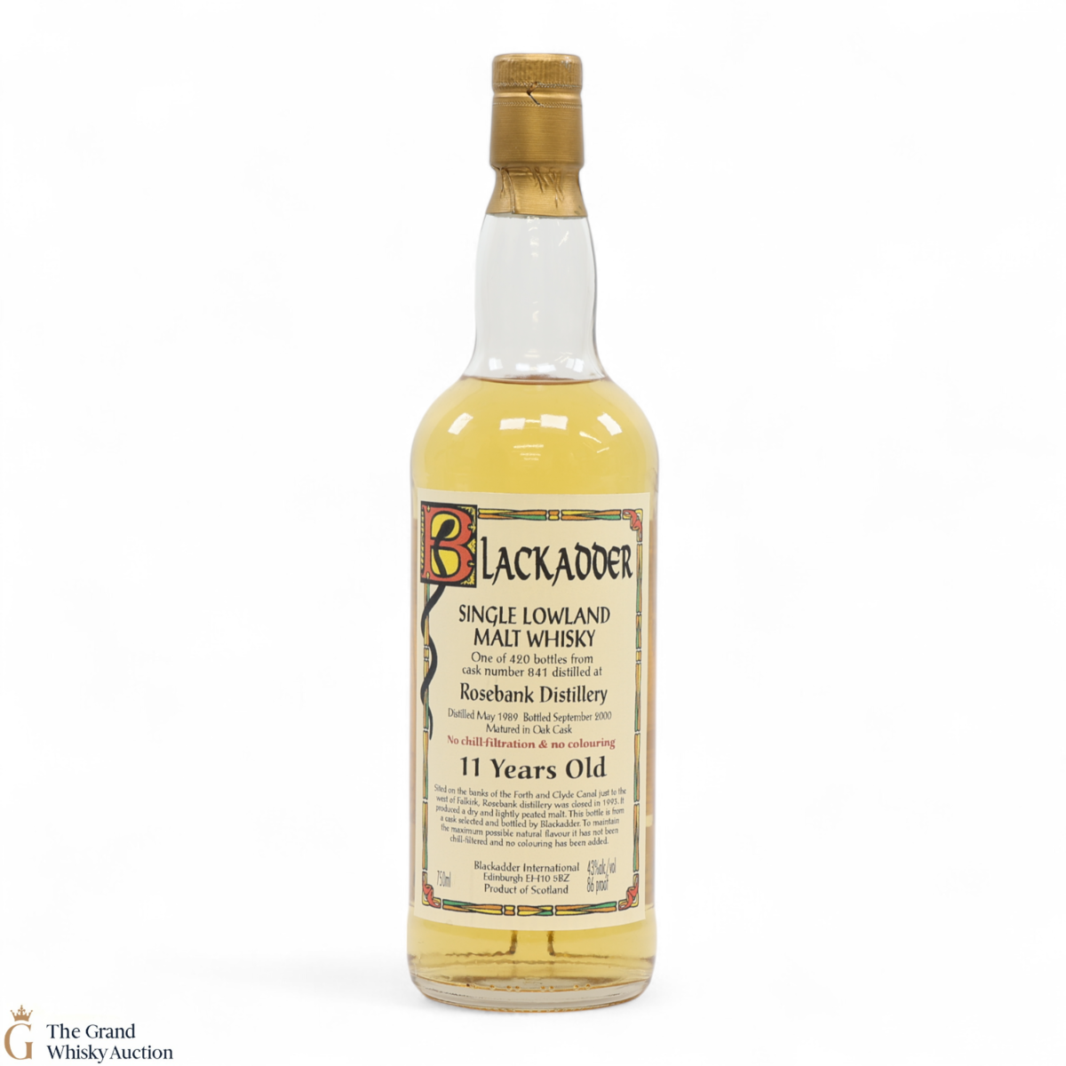 Rosebank - 11 Year Old - Blackadder (75cl)