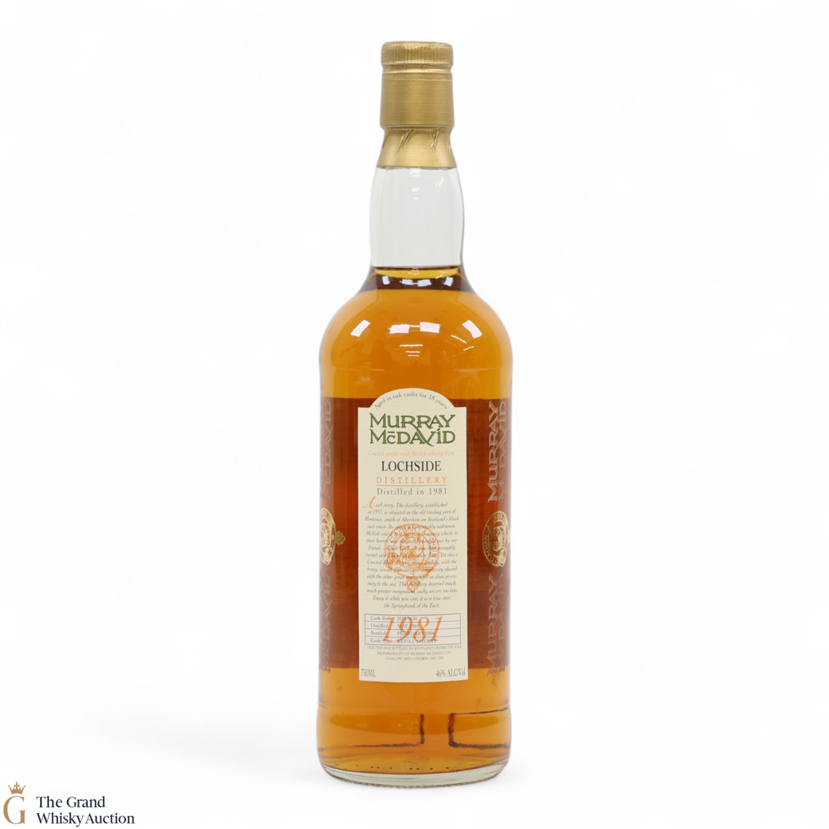 Lochside - 1981 Single Cask #9636 - Murray McDavid (75cl)