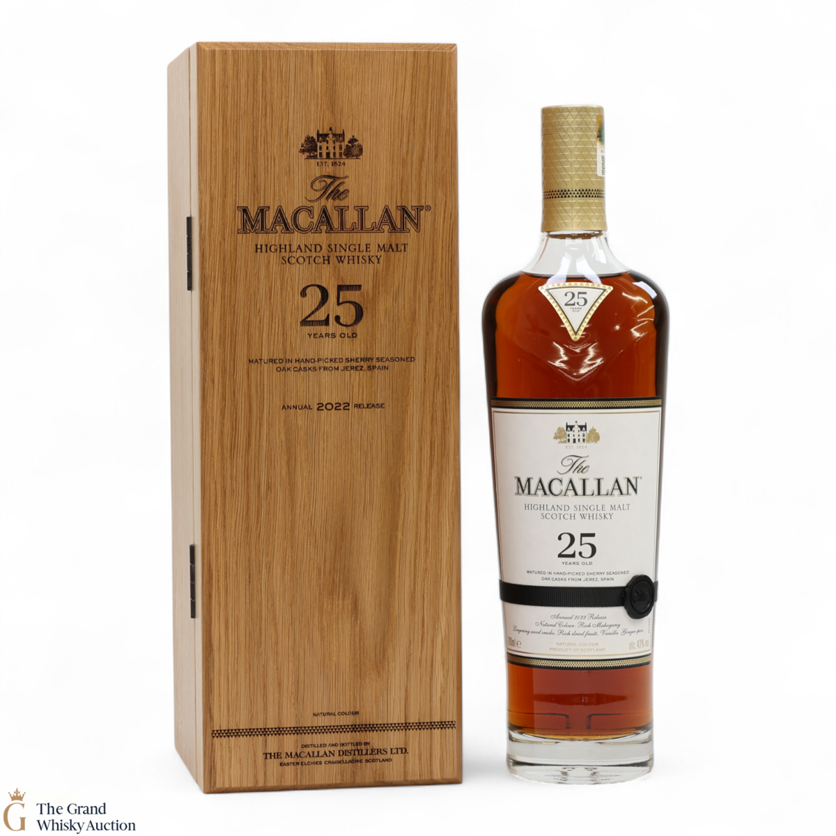 Macallan - 25 Year Old - Sherry Oak - 2022