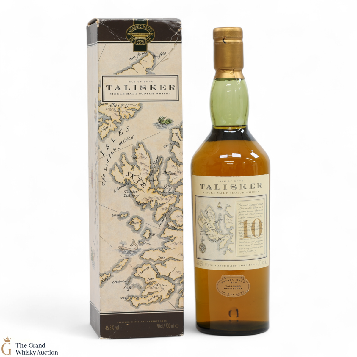 Talisker - 10 Year Old - Map Label 