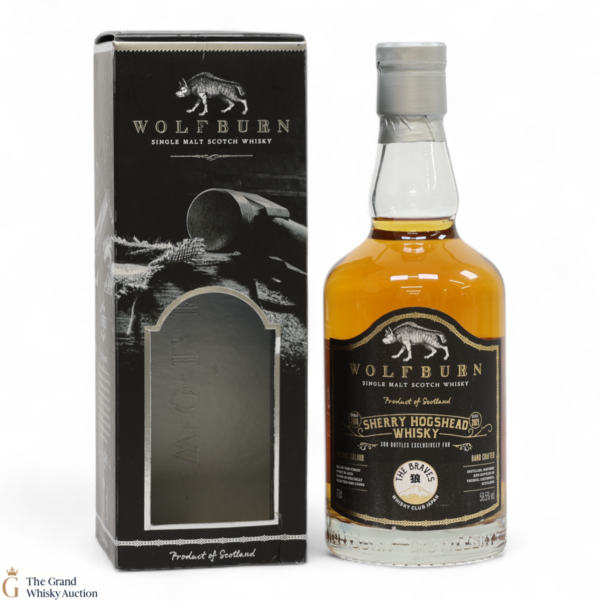 Wolfburn  - 5 Year Old 2016 - Sherry Hogshead Single Cask #48 - The Braves