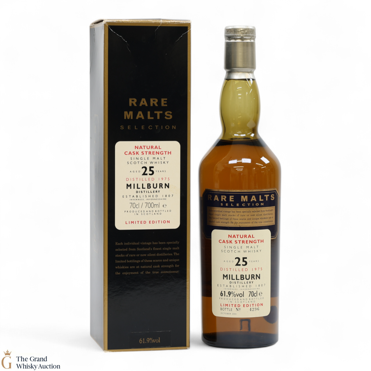 Millburn - 25 Year Old 1975 - Rare Malts 61.9%