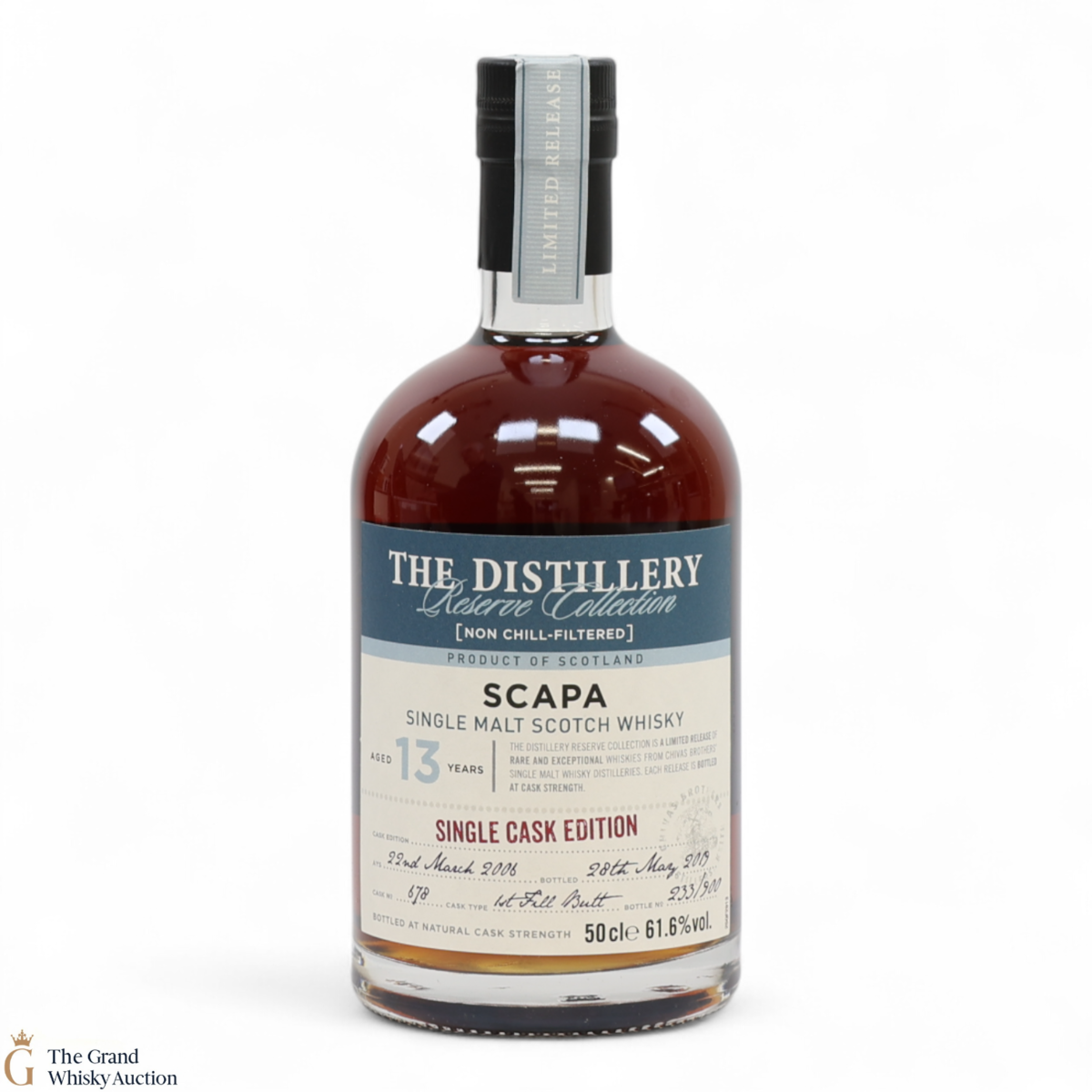 Scapa - 13 Year Old 2006 - Single Cask #678 - Distillery Reserve (50cl)