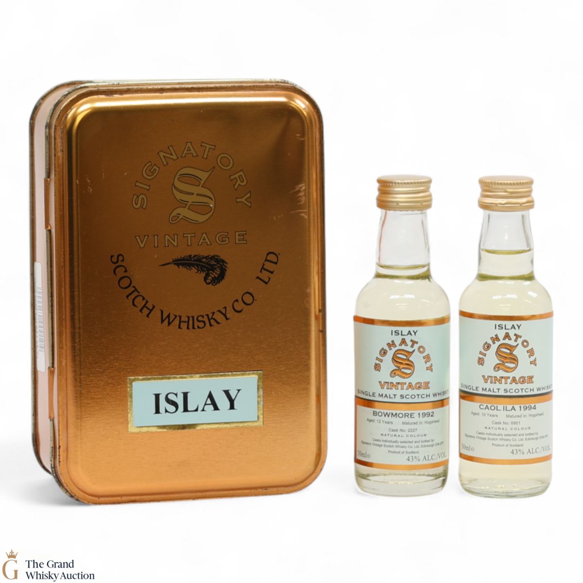 Islay - Signatory Vintage Tin (2x5cl)