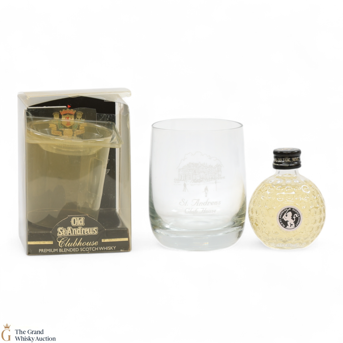 Old St. Andrews - Clubhouse Mini & Glass (5cl)