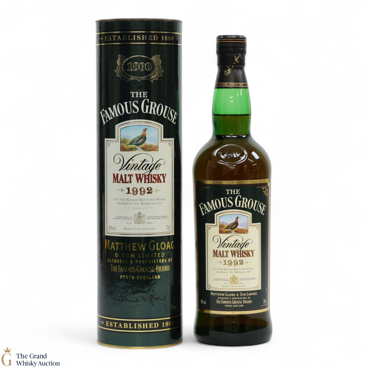 Famous Grouse - 1992 Vintage Matthew Gloag