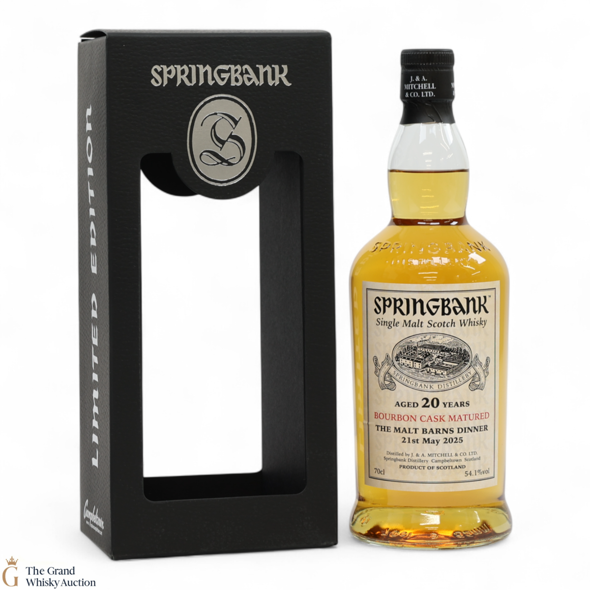 Springbank - 20 Year Old - Bourbon Cask Matured - The Malt Barns Dinner 2025 