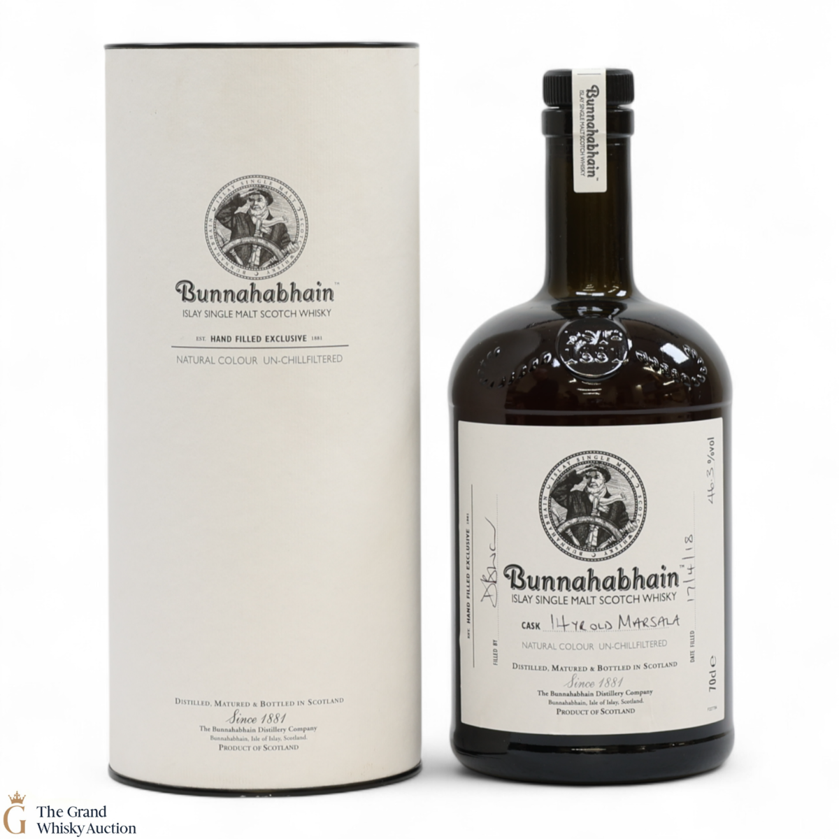 Bunnahabhain - 14 Year Old Marsala Hand Fill 2018