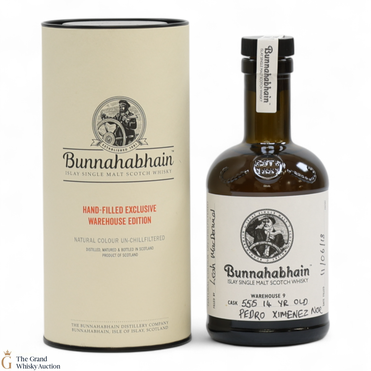 Bunnahabhain - 14 Year Old - Pedro Ximenez #555 Hand Filled (20cl) 