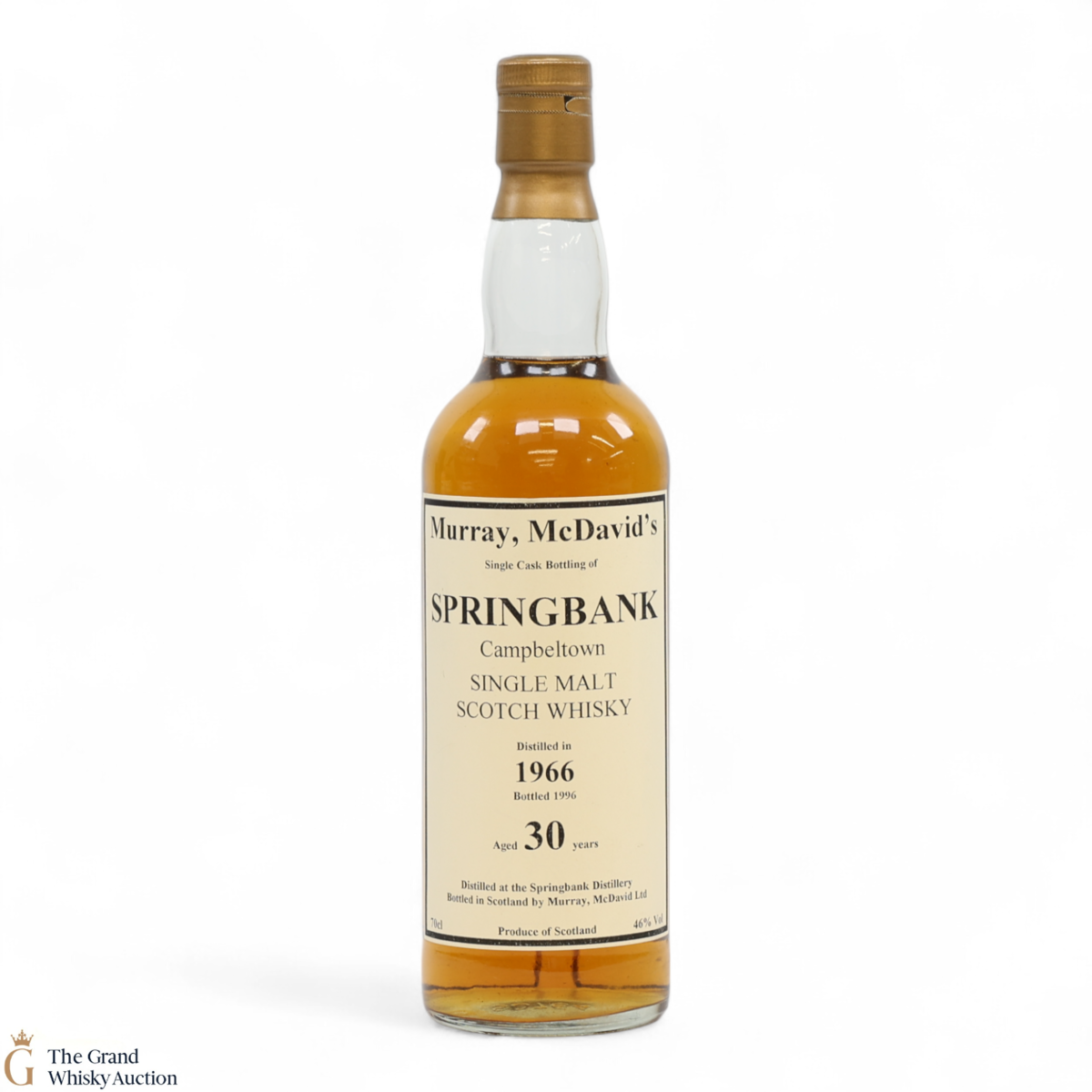 Springbank - 30 Year Old 1966 - Murray McDavid's Single Cask Bottling 1996