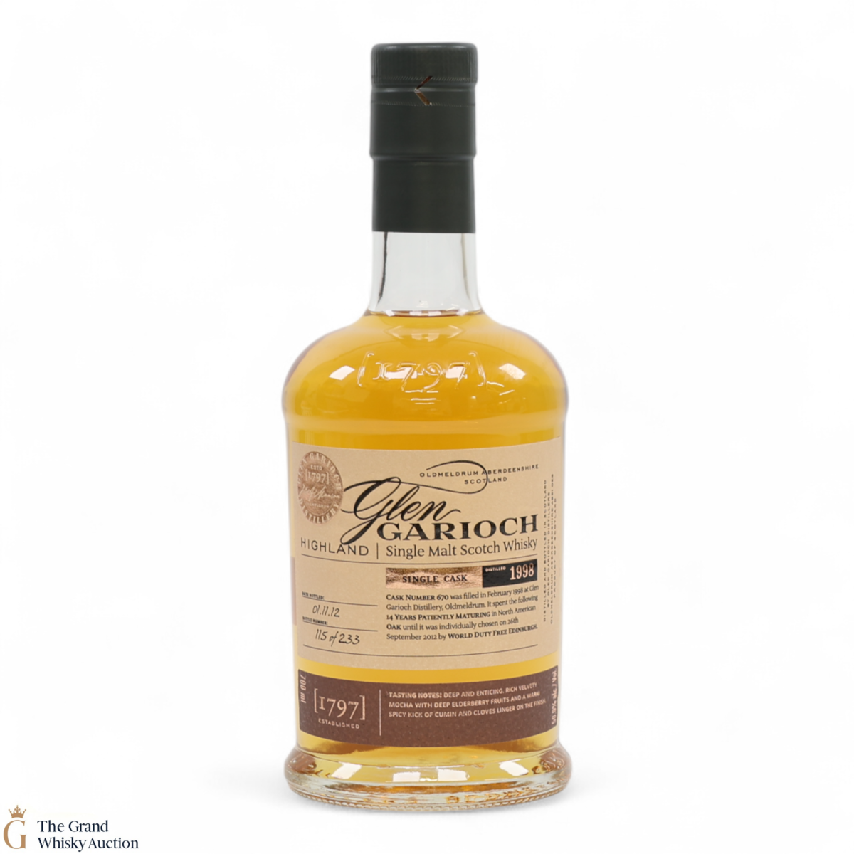 Glen Garioch - 14 Year Old - 1998 Single Cask #670