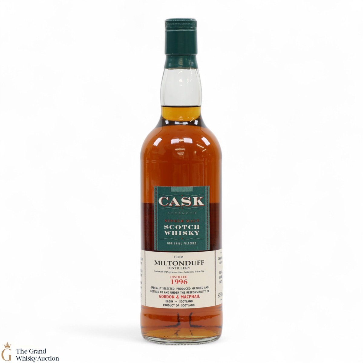Miltonduff - 10 Year Old 1996 - Cask Strength - Gordon & MacPhail